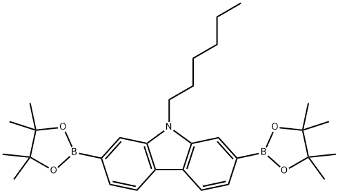 871696-12-7 N-Octyl-2,7-bis(4,4,5,5-tetramethyl-1,3,2-dioxaborolan-2-yl)carbazole