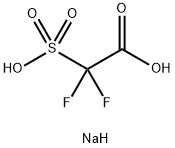 difluorosulfoacetic acid sodium salt Structure