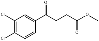 Methyl 4-(3,4-dichlorophenyl)-4-oxobutanoate Structure