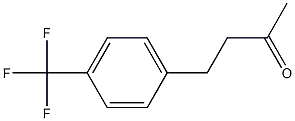 4-[4-(trifluoromethyl)phenyl]butan-2-one Structure