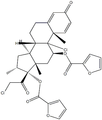 Mometasone Furoate impurity L Structure