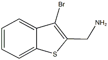 (3-bromo-1-benzothien-2-yl)methylamine Structure