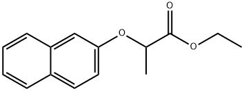 ethyl 2-(2-naphthyloxy)propanoate Structure