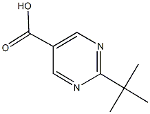 2-TERT-BUTYL-5-PYRIMIDINECARBOXYLIC ACID Structure