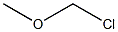 Chloromethyl methyl ether Structure