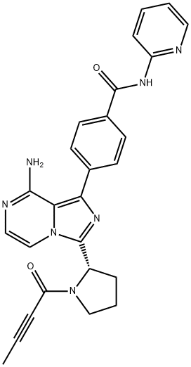 Acalabrutinib Structure