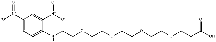 DNP-PEG4-acid Structure