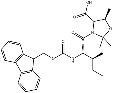 957780-52-8 (4S,5R)-3-(FMoc-Ile)-2,2,5-triMethyl-oxazolidine-4-carboxylic acid