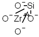 Zirconium silicate Structure