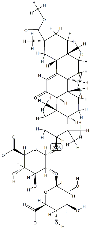 METHYL GLYCYRRHIZATE Structure