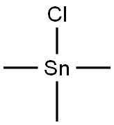 TRIMETHYLTIN CHLORIDE Structure