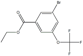 ethyl 3-bromo-5-(trifluoromethoxy)benzoate Structure