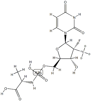 PSI 352707-13C,D3 Structure