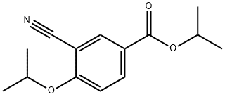 Isopropyl 3-Cyano-4-isopropoxybenzoate（WS200309） Structure