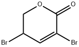 2H-Pyran-2-one, 3,5-dibroMo-5,6-dihydro- Structure