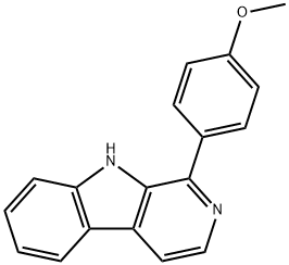 1-(4-methoxyphenyl)- -β-carboline Structure