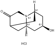 Hexahydro-8-hydroxy-2,6-Methano-2H-quinolizin-3(4H)-one Hydrochloride Salt Structure