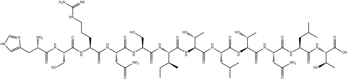 FIBRONECTIN FRAGMENT (1377-1388) Structure