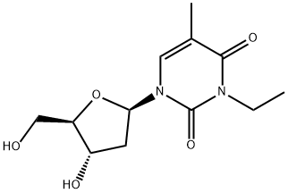 N(3)-ethylthymidine Structure