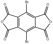 4,8-dibromo-1H,3H-Benzo[1,2-c:4,5-c']difuran-1,3,5,7-tetrone Structure