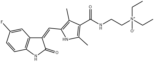 Sunitinib N-Oxide Structure