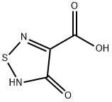 1,2,5-Thiadiazole-3-carboxylicacid,4,5-dihydro-4-oxo-(9CI) Structure