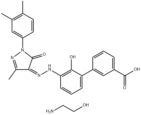 Eltrombopag Olamine Structure