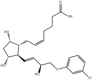 (+)-15(S)-CLOPROSTENOL Structure