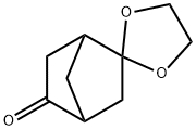 Spiro[bicyclo[2.2.1]heptane-2,2’-[1,3]dioxolan]-5-one Structure