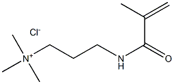 METHACRYLAMIDOPROPYLTRIMETHYLAMMONIUM CHLORIDE POLYMER Structure