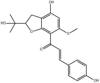 Xanthohumol I Structure