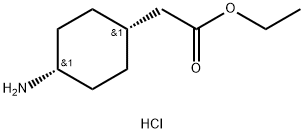 Ethyl cis-4-Amino-cyclohexaneacetate HCl Structure