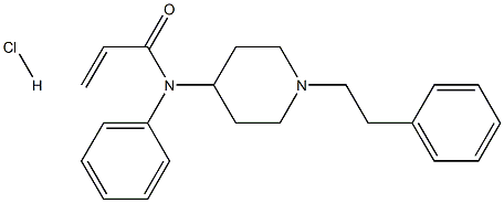 Acrylfentanyl (hydrochloride) Structure