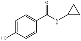 N-cyclopropyl-4-hydroxybenzamide Structure