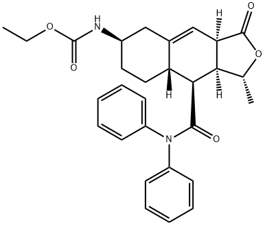 vorapaxar sulfate M-9 Structure