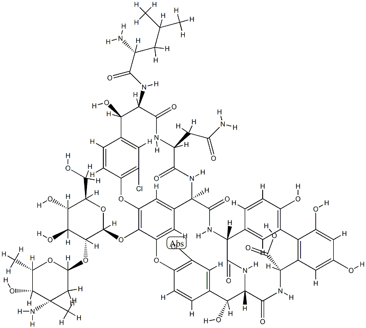 NORVANCOMYCIN Structure