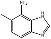 6-methyl-1H-benzimidazol-7-amine(SALTDATA: FREE) Structure