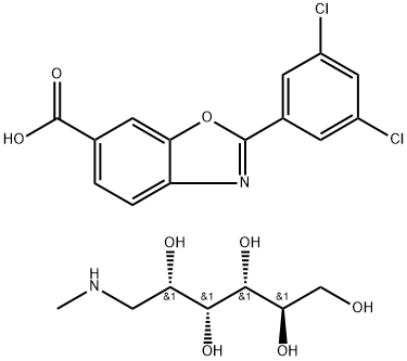 Tafamidis Meglumine Structure