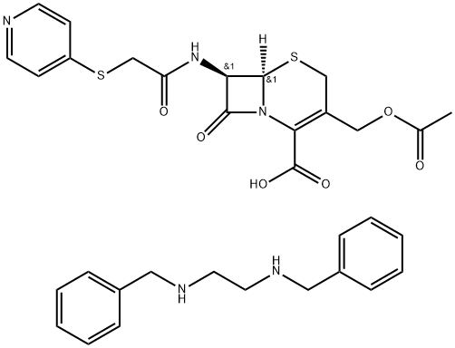 CEPHAPIRIN BENZATHINE Structure