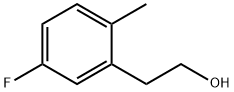 2-(5-FLUORO-2-METHYLPHENYL)ETHANOL Structure