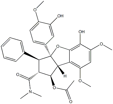 Rocaglamide I Structure