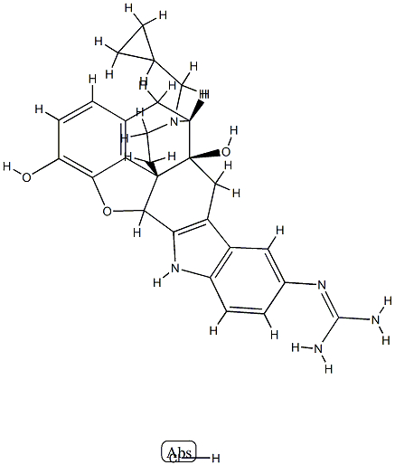 GUANIDINYL NALTRINDOLE Structure