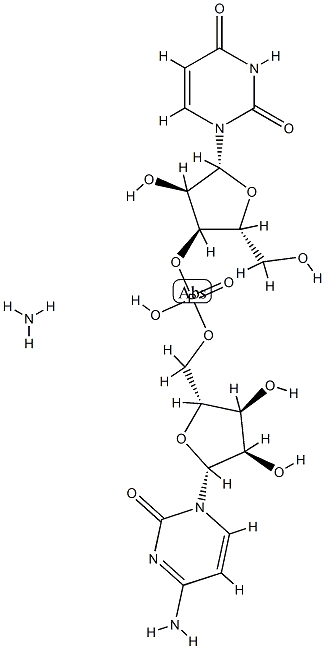 URIDYLYL-(3',5')-CYTIDINE Structure