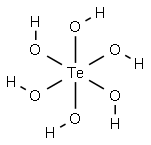 TELLURIC ACID Structure