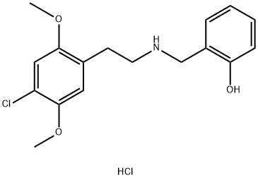 25C-NBOH (hydrochloride) Structure