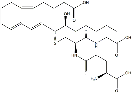 14,15-LEUKOTRIENE C4 Structure