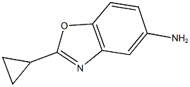 2-cyclopropyl-1,3-benzoxazol-5-amine Structure