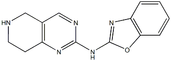 N-1,3-BENZOXAZOL-2-YL-5,6,7,8-TETRAHYDROPYRIDO[4,3-D]PYRIMIDIN-2-AMINE Structure