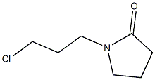 1-(3-chloropropyl)pyrrolidin-2-one Structure