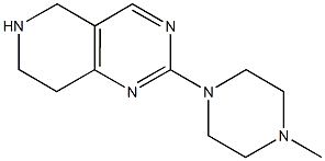 2-(4-METHYLPIPERAZIN-1-YL)-5,6,7,8-TETRAHYDROPYRIDO[4,3-D]PYRIMIDINE Structure